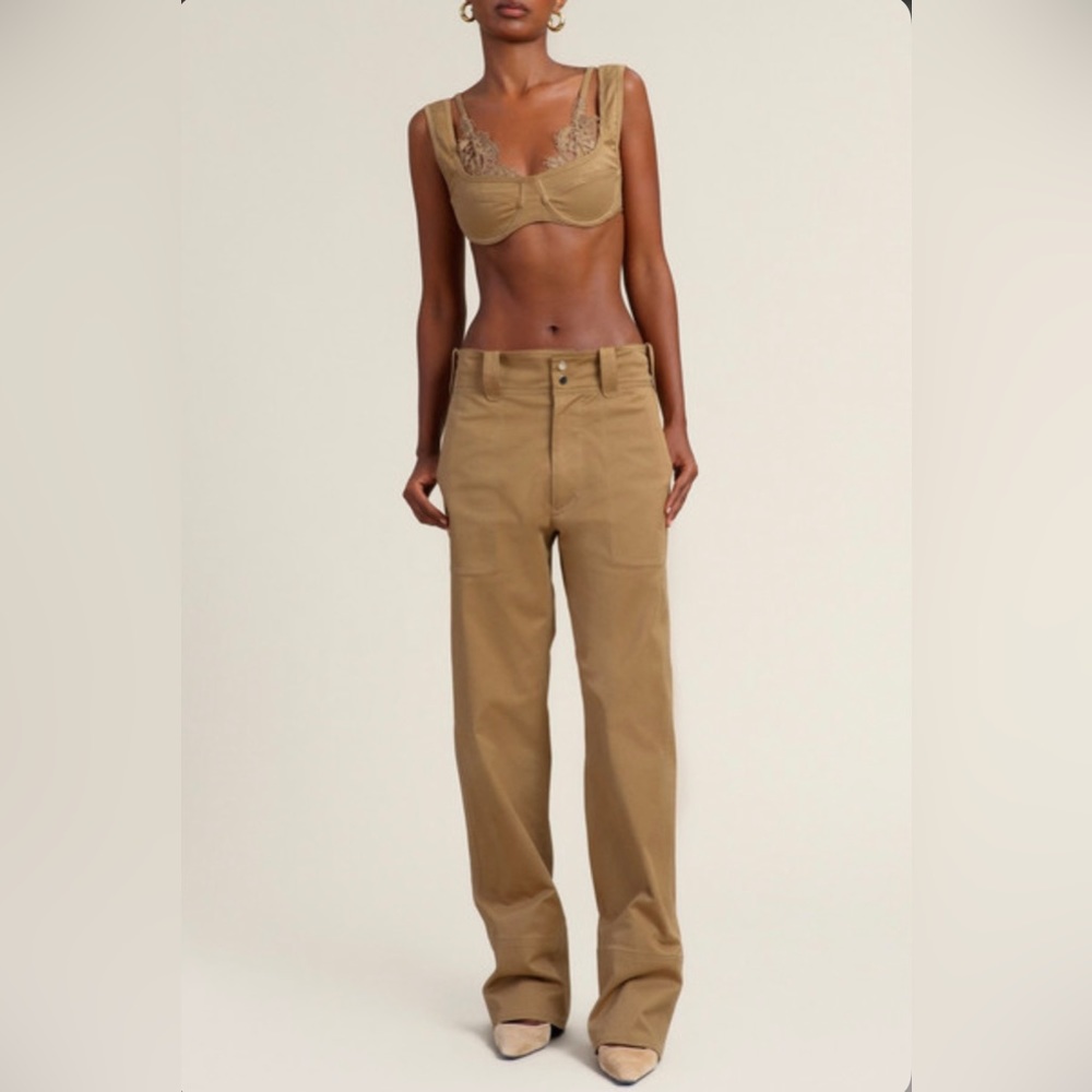 Orseund Iris Le Carpenter pant dark khaki size S brand new, never worn